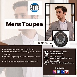 Mens Toupee